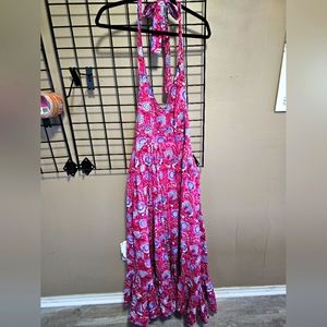 Gorgeous full halter necked dress by Rivaaj